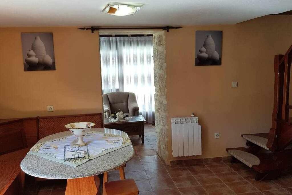 Casa Cuadrantecasa De Piedra En Playa De Carnota Pedrafigueira Exterior foto